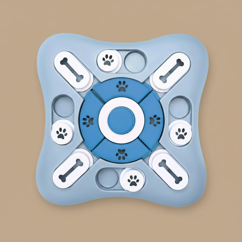 Distributeur de nourriture interactif pour chien