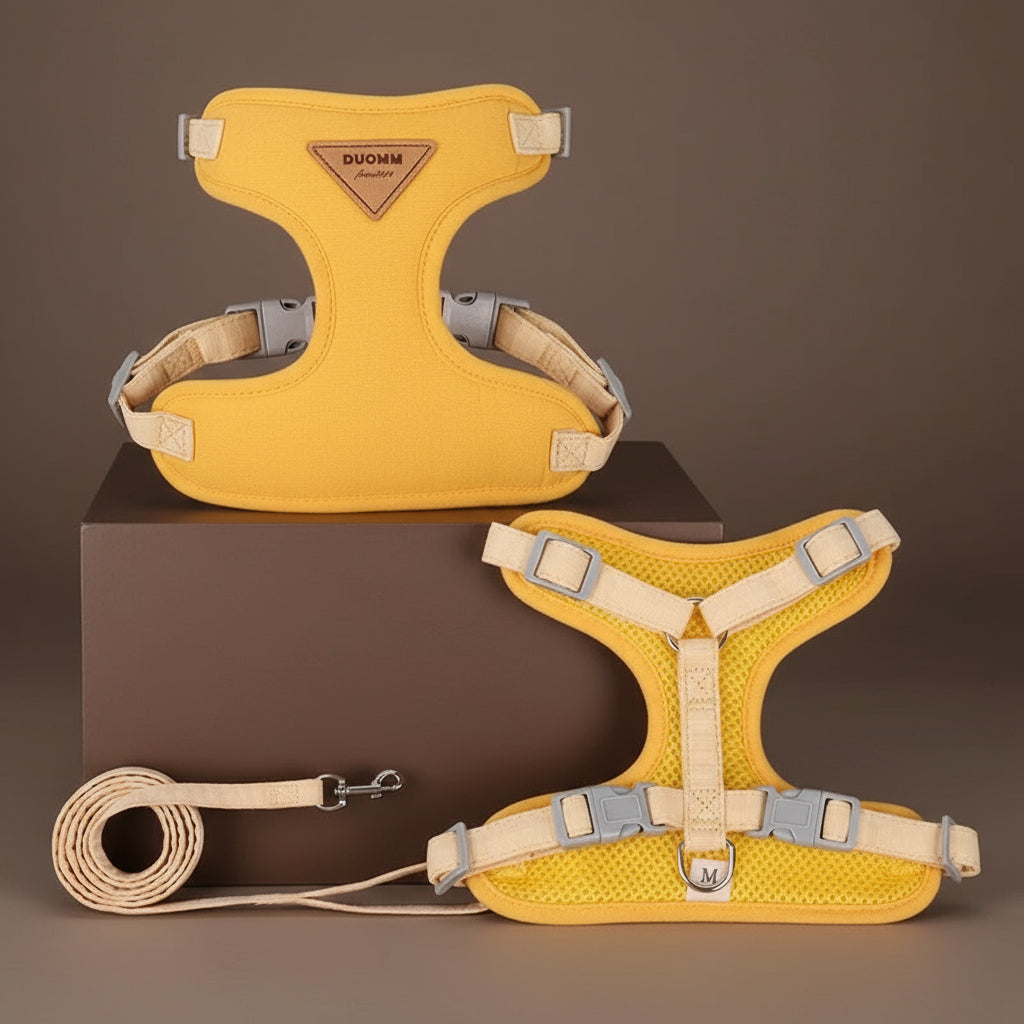 Ensemble harnais et laisse pour chiots