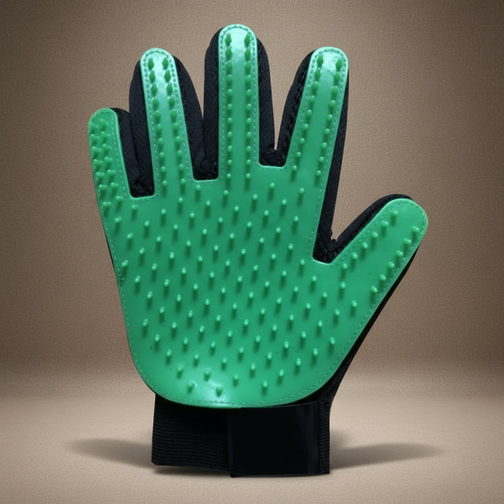 Gant de toilettage pour chat