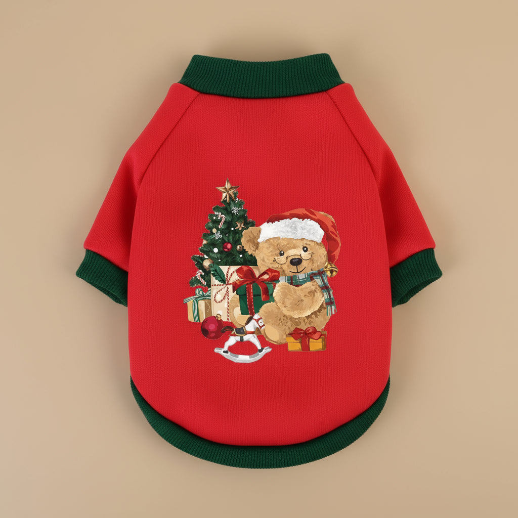 Pull de Noël chien