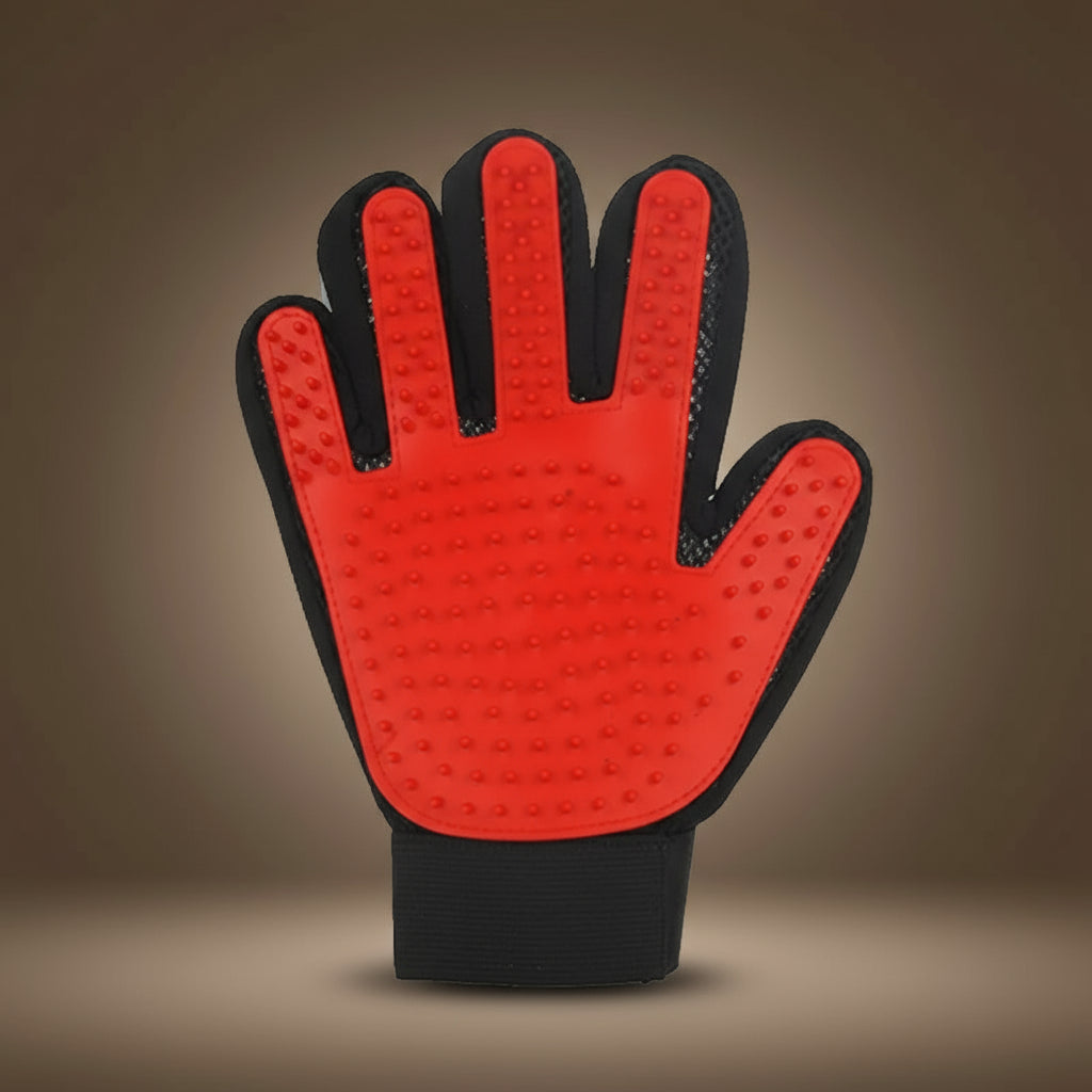 Gant de toilettage pour chat