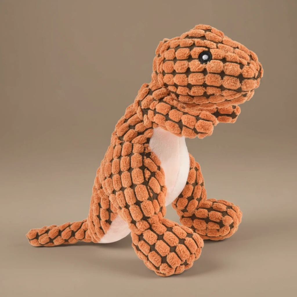 Peluche dinosaure pour chien