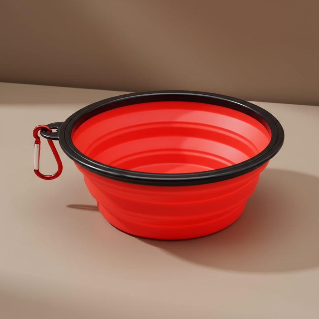 Gamelles portables pour chien multicolores