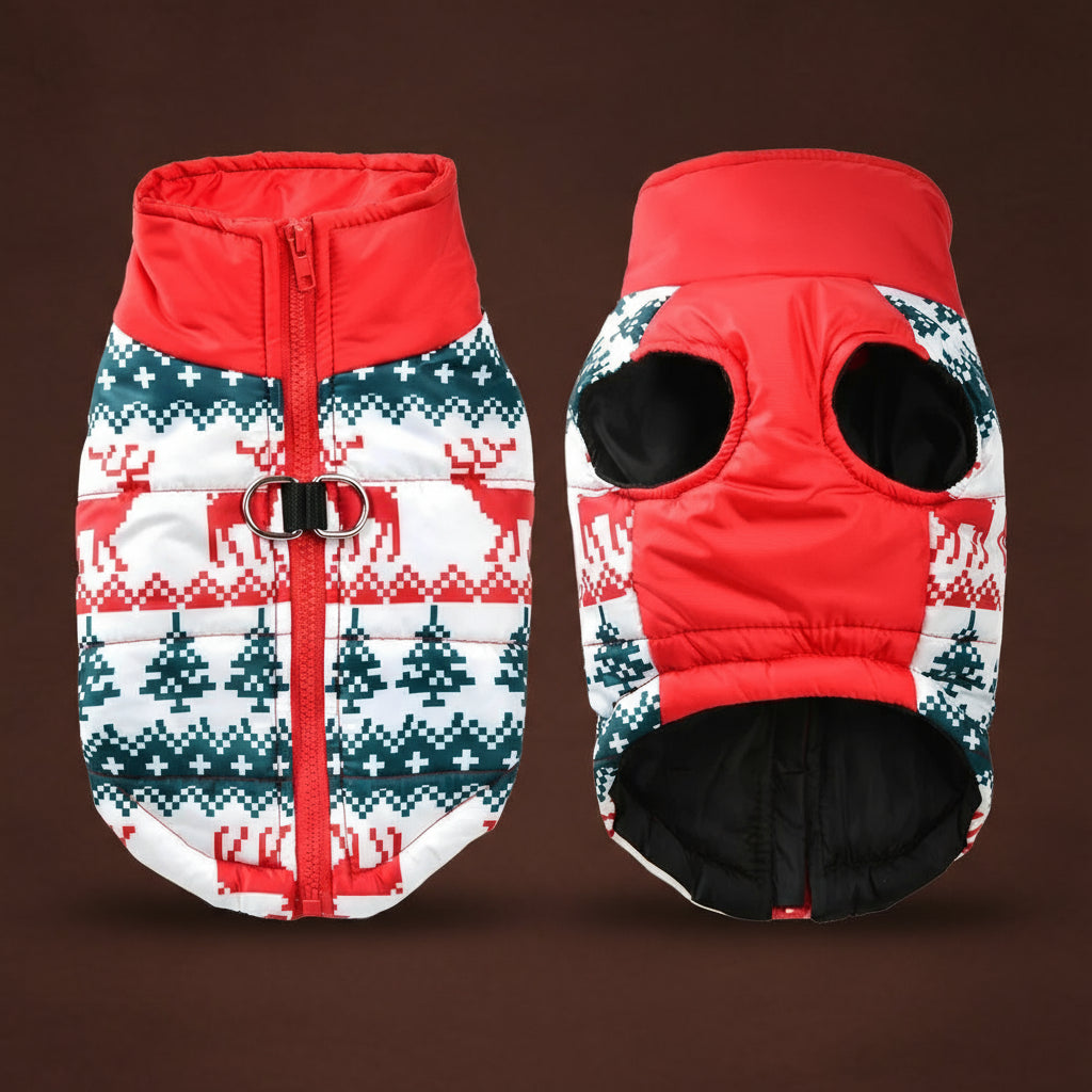 Manteau de Noël pour chien