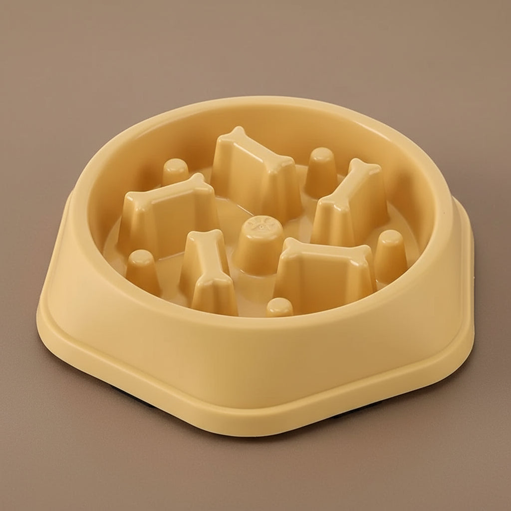 Gamelle anti-glouton pour chien & chat
