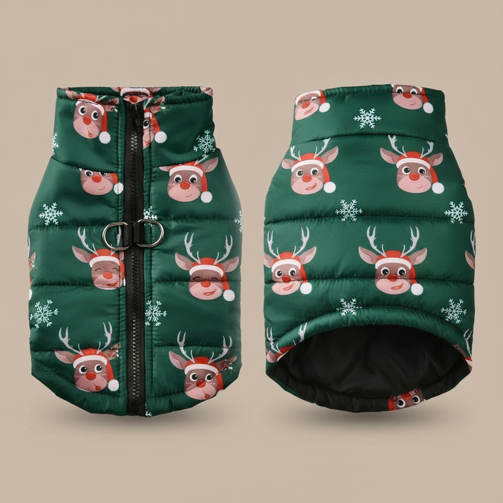 Manteau de Noël pour chien