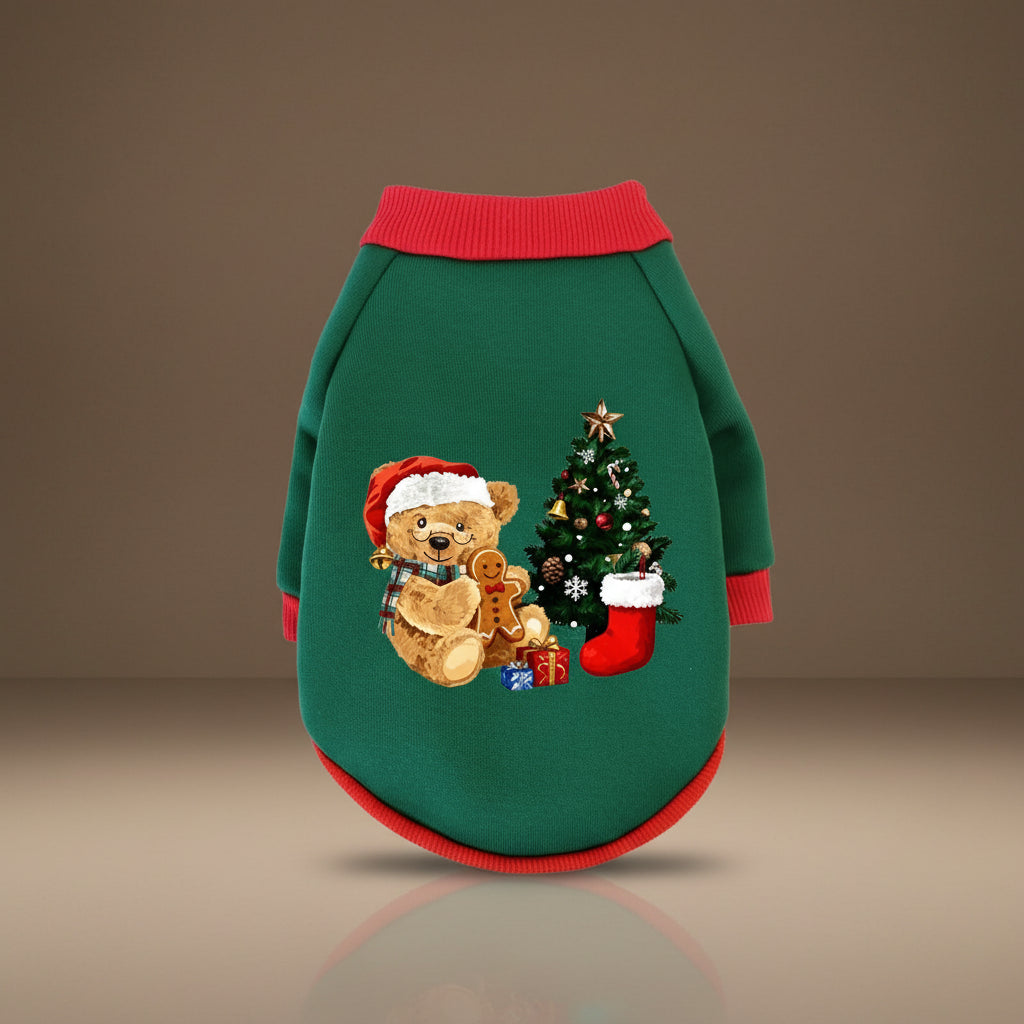 Pull de Noël chien