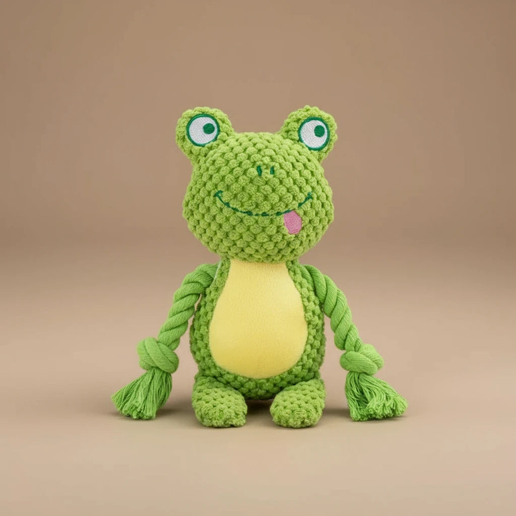 Peluche animaux en corde pour chien