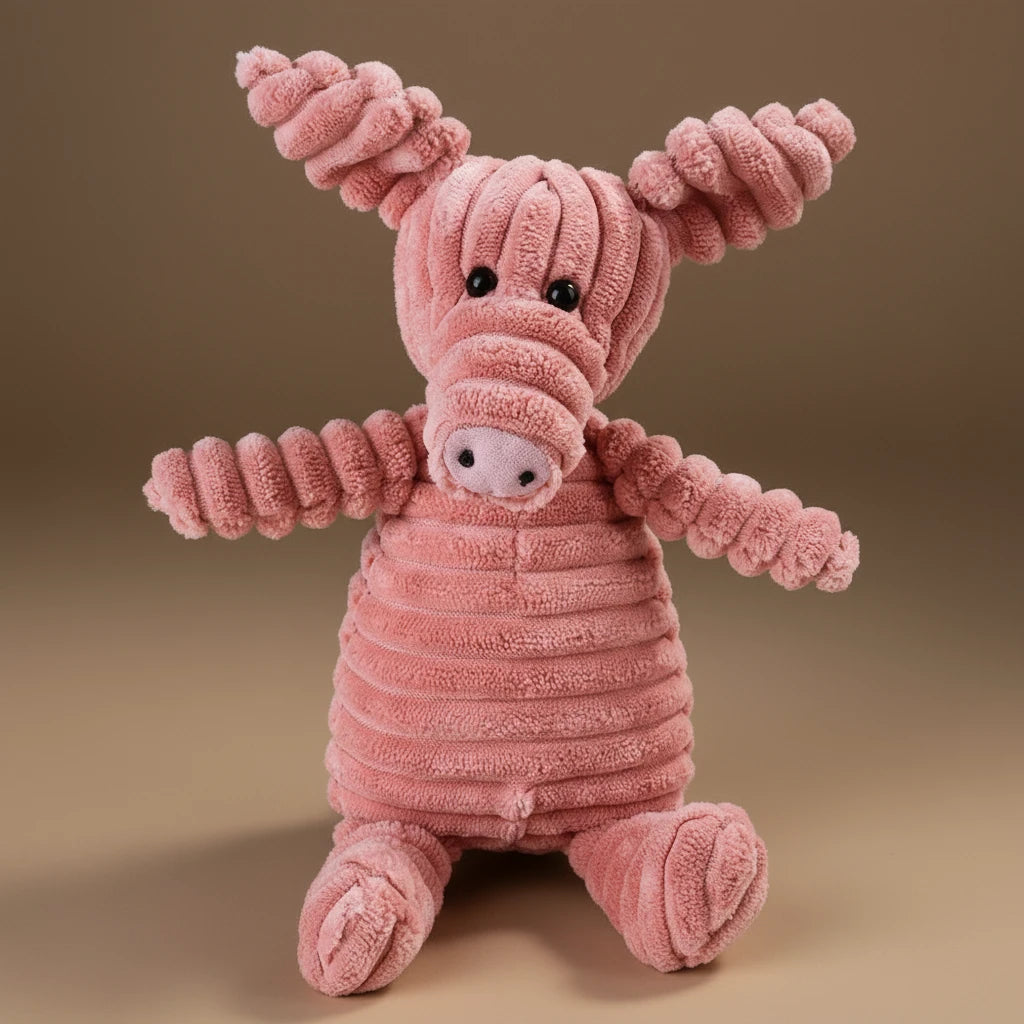 Peluche en velours animaux