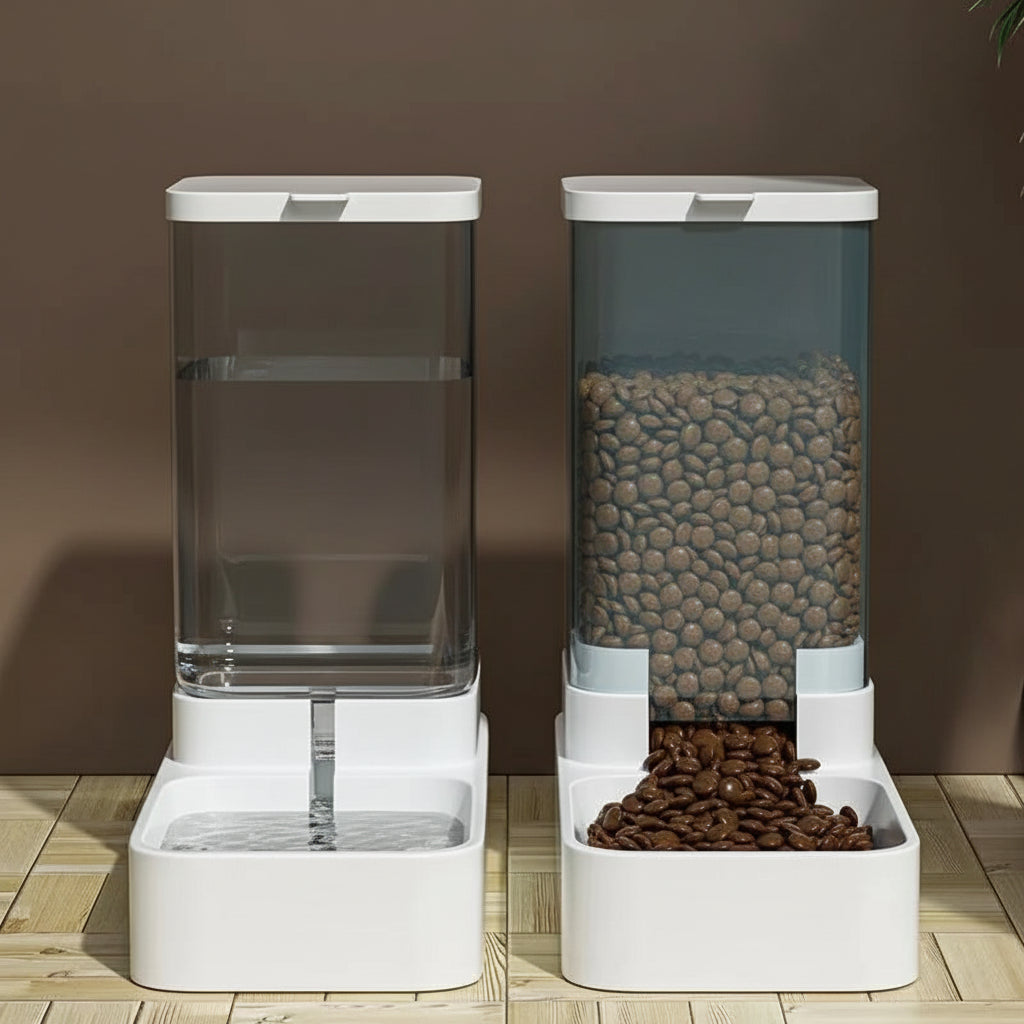 Distributeur automatique de nourriture pour chien