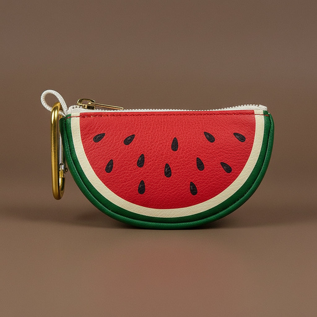 Étui pour sacs à crottes en forme de fruit